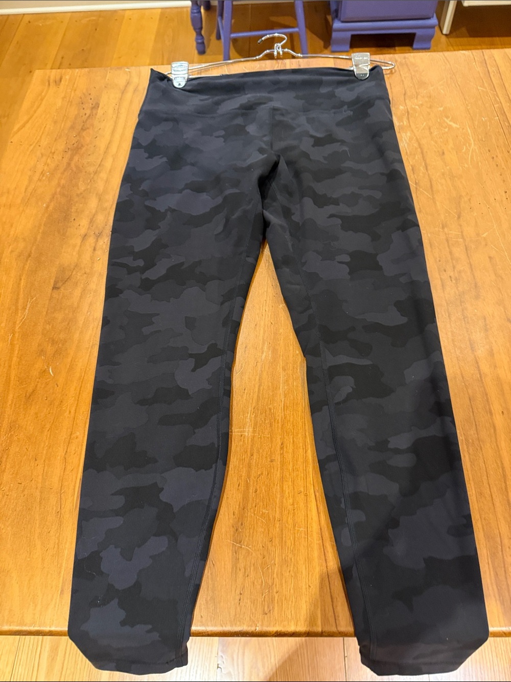 lululemon athletica womenβs Black Camo Leggings